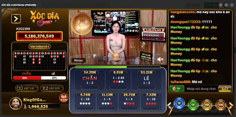 Nữ Thần Dealer luôn dẫn dắt Users đến con thường đỉnh cao - Live Xóc Đĩa Febet