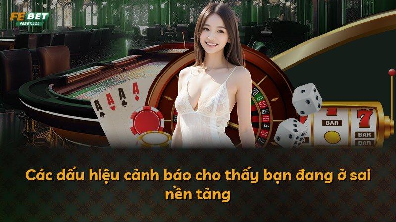 Các dấu hiệu cảnh báo cho thấy bạn đang ở sai nền tảng