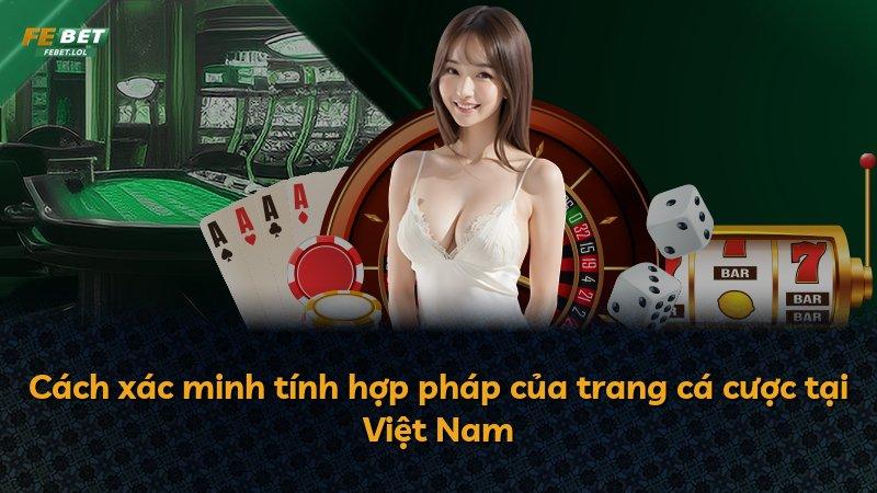 Cách xác minh tính hợp pháp của trang cá cược tại Việt Nam