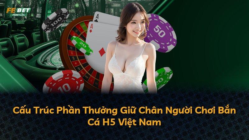Cấu Trúc Phần Thưởng Giữ Chân Người Chơi Bắn Cá H5 Việt Nam