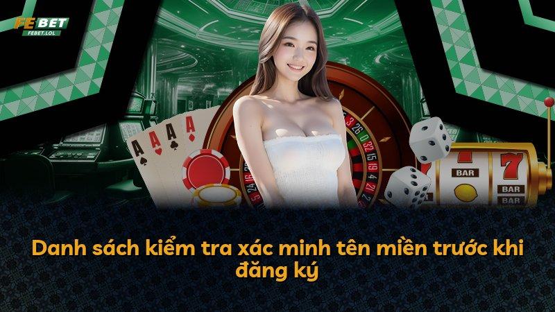 Danh sách kiểm tra xác minh tên miền trước khi đăng ký