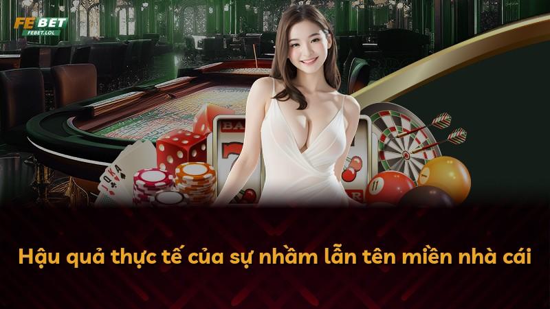 Hậu quả thực tế của sự nhầm lẫn tên miền nhà cái