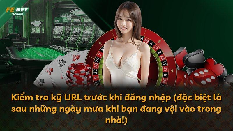 Kiểm tra kỹ URL trước khi đăng nhập (đặc biệt là sau những ngày mưa khi bạn đang vội vào trong nhà!)
