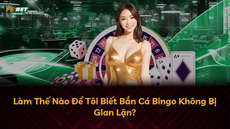 Làm Thế Nào Để Tôi Biết Bắn Cá Bingo Không Bị Gian Lận?