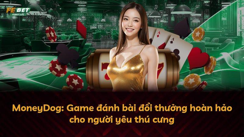 MoneyDog: Game đánh bài đổi thưởng hoàn hảo cho người yêu thú cưng