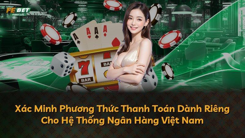 Xác Minh Phương Thức Thanh Toán Dành Riêng Cho Hệ Thống Ngân Hàng Việt Nam