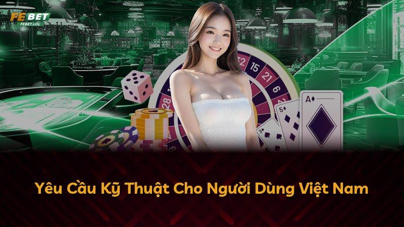 Yêu Cầu Kỹ Thuật Cho Người Dùng Việt Nam